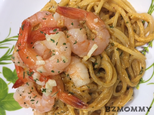 Tom Yum Cream Pasta | BZMOMMY'S MUSINGS